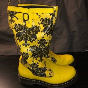 Dr. Martens Yellow Rain boots Size 11